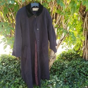 Wool overcoat